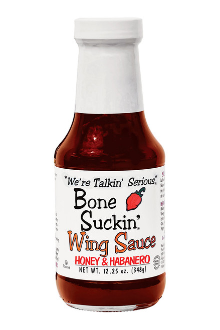 Bone Suckin Honey & Habanero Wing Sauce, 12.25oz.