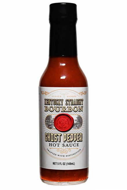 Kentucky Straight Bourbon Ghost Pepper Hot Sauce, 5oz.