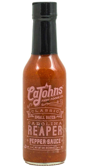 CaJohn's Classic Small Batch Carolina Reaper Pepper Sauce, 5oz.