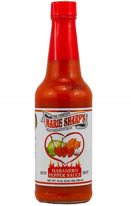 Marie Sharp's Hot Habanero Hot Sauce, 10oz.