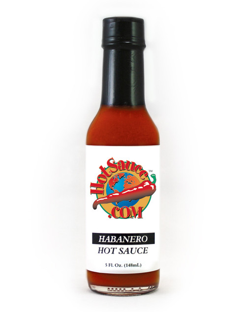 Private Label Hot Sauce - Habanero Hot Sauce, 5oz.