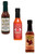Best of Bourbon Infused Hot Sauces Gift Set, 3/5oz.