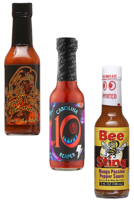 Best Of Passion Fruit Hot Sauces Gift Set, 3/5oz.