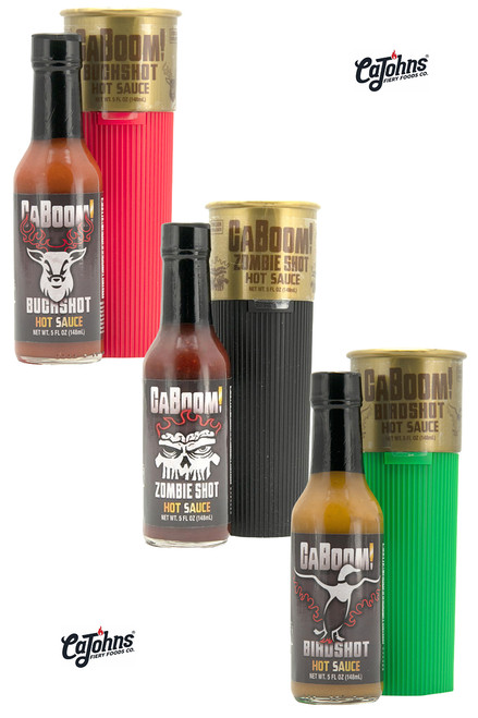 CaBoom! Zombie Shot Hot Sauce Gift Set, 3/5oz.