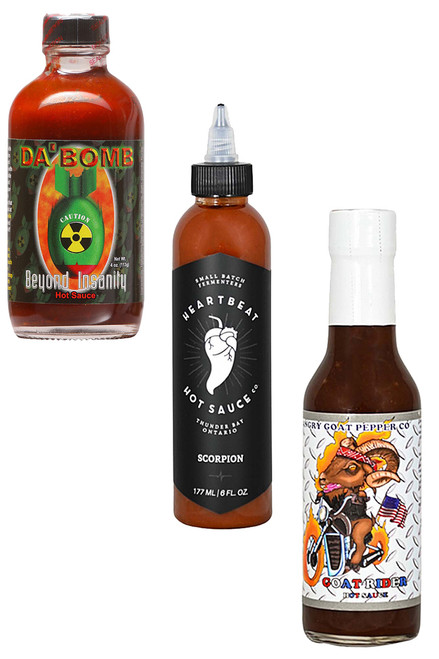 Hot Ones Season 13 Hot Sauce Set 1, 1/4oz, 2/5oz.