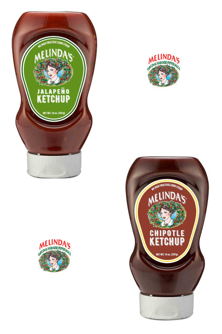 Melinda's Ketchup Complete Gift Set, 2/14oz.