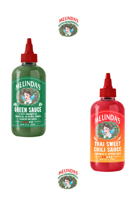 Melinda's NEWEST Hot Sauces Gift Set, 2/12oz.