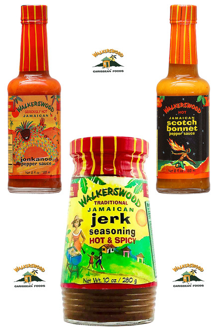 WalkersWood Hottest Sauces Gift Set, 2/6oz, 10oz.