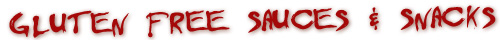 Gluten Free Hot Sauces and Snacks