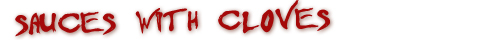 Hot Sauces with Cloves