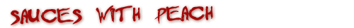 Hot Sauces with Peach
