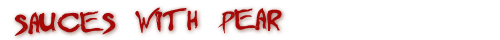 Hot Sauces with Pear