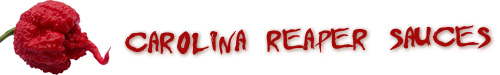 Carolina Reaper Pepper Sauces